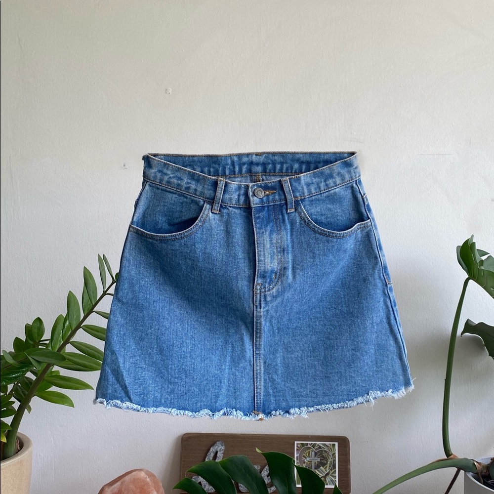BRANDY DENIM SKIRT